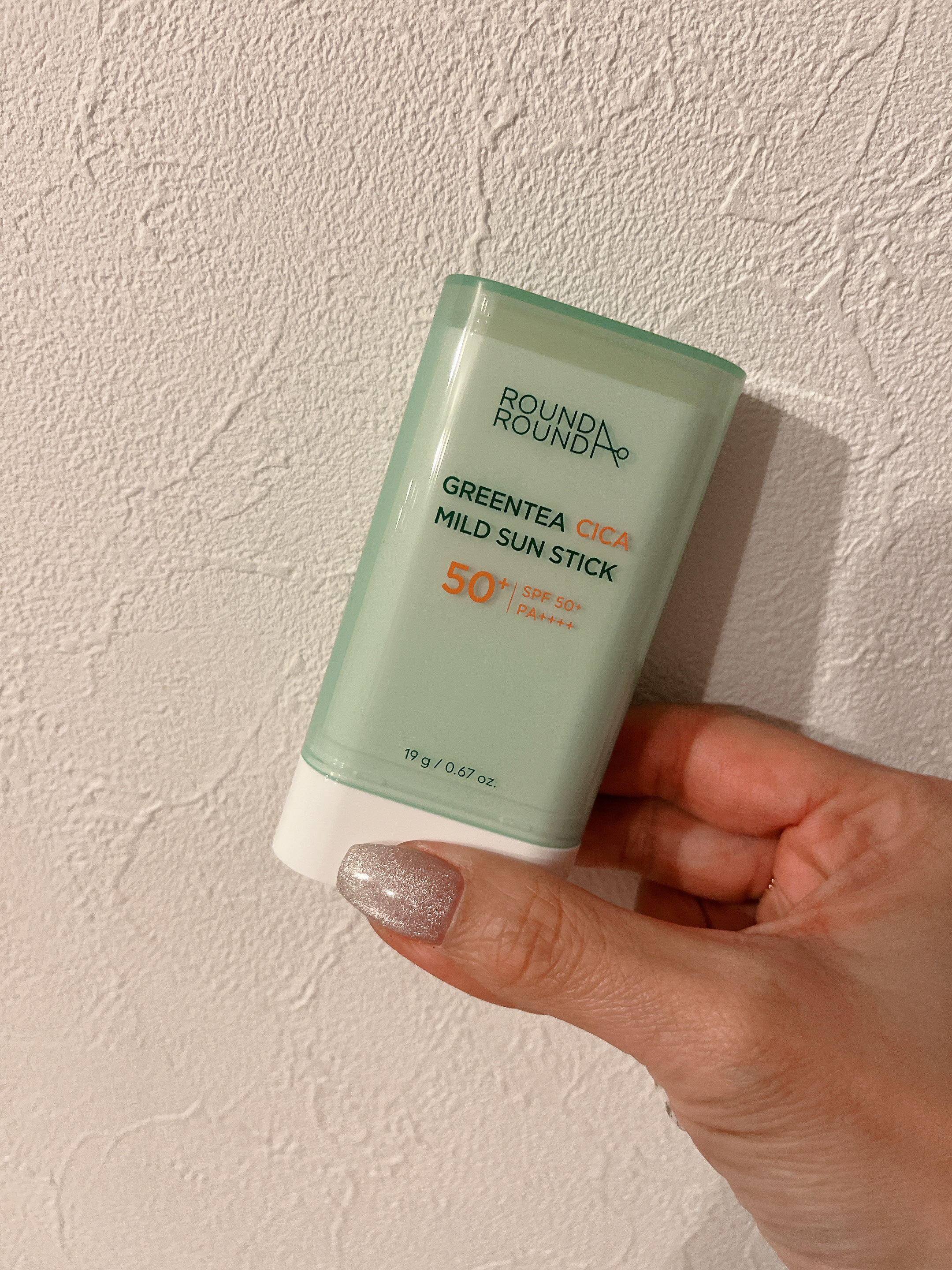 グリーンティー CICA マイルド サンスティック/ラウンドアラウンド/日焼け止めスティックを使ったクチコミ（1枚目）