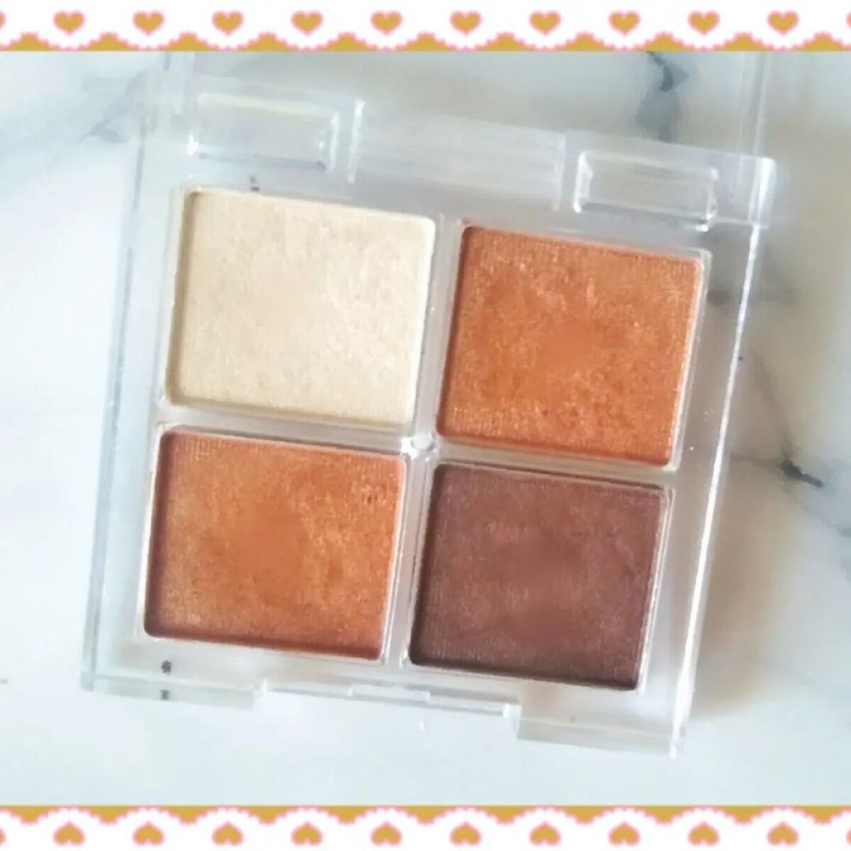 AC シークレット ビッグアイパレット/セリア/アイシャドウパレットを使ったクチコミ（2枚目）