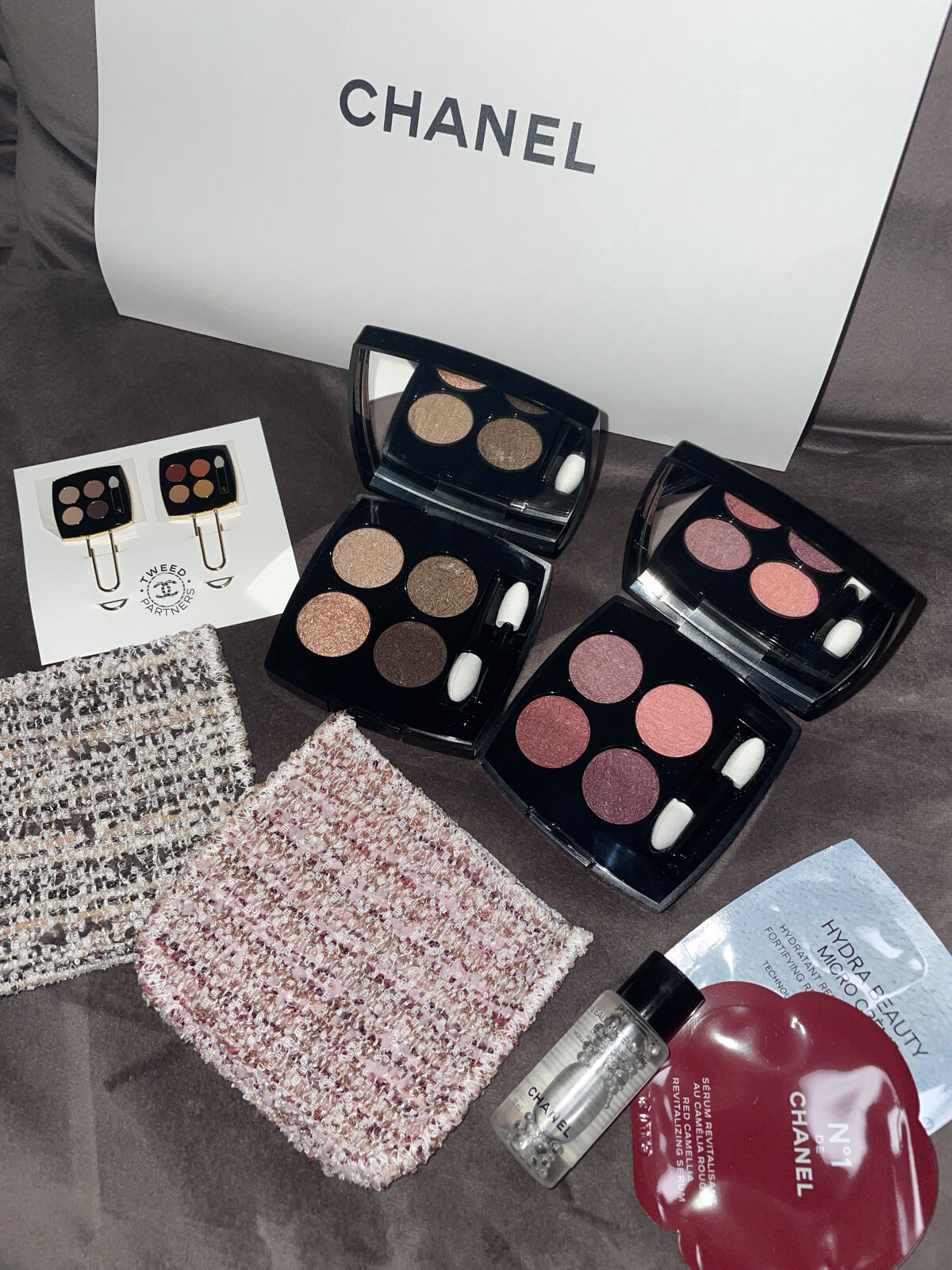 レ キャトル オンブル ツイード/CHANEL/アイシャドウパレットを使ったクチコミ（1枚目）