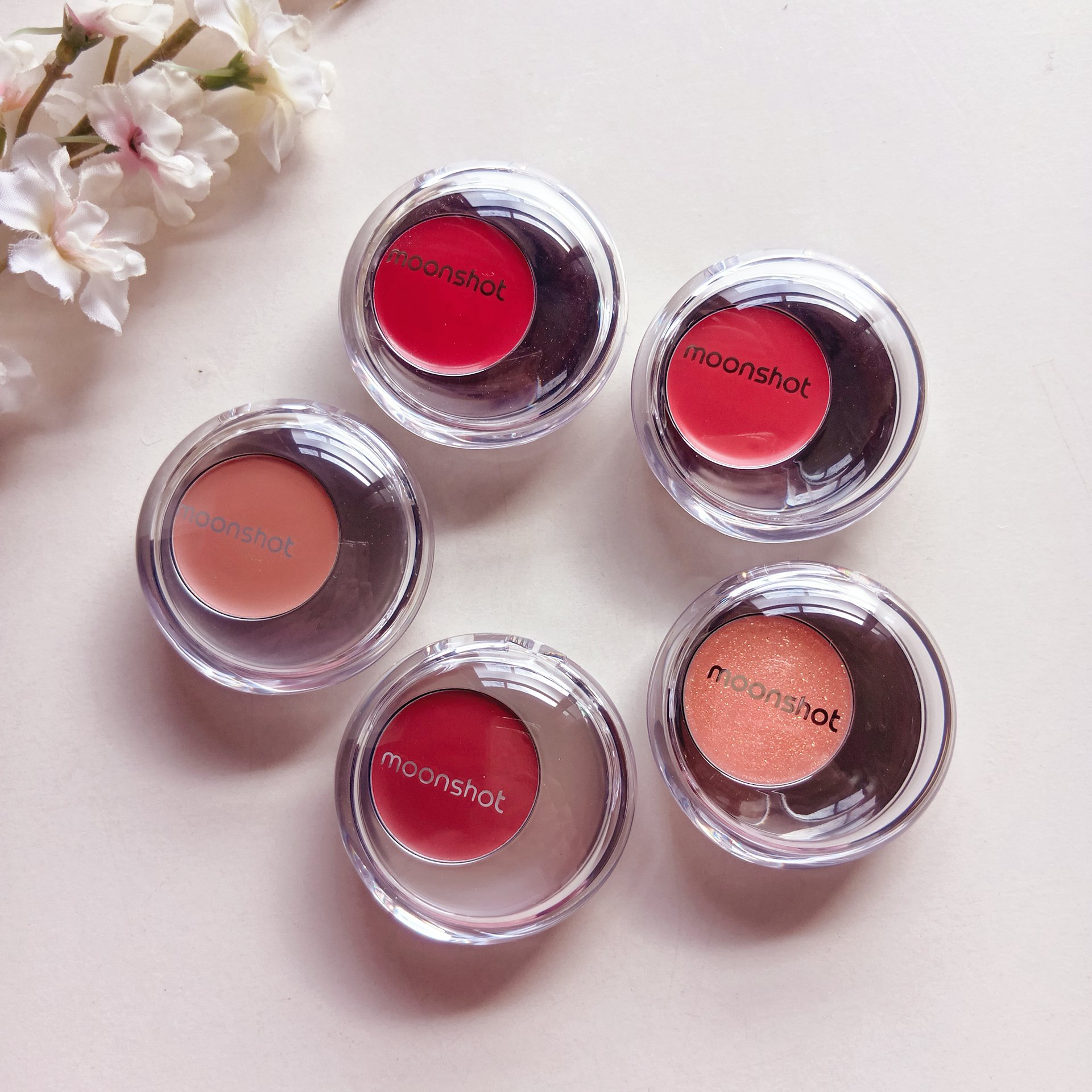 メルティングムードリップ&チーク/moonshot/ジェル・クリームチークを使ったクチコミ（1枚目）