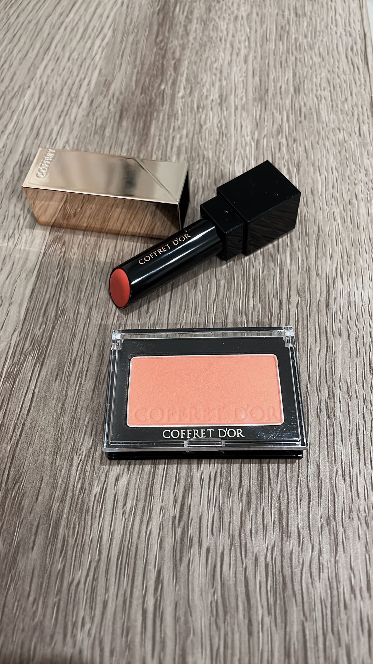 スキンシンクロルージュ PK-319/コフレドール/口紅を使ったクチコミ（1枚目）