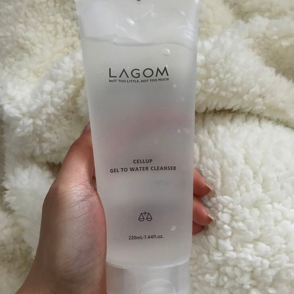 ラゴム ジェルトゥウォーター クレンザー(朝用洗顔)/LAGOM /その他洗顔料を使ったクチコミ(1枚目)