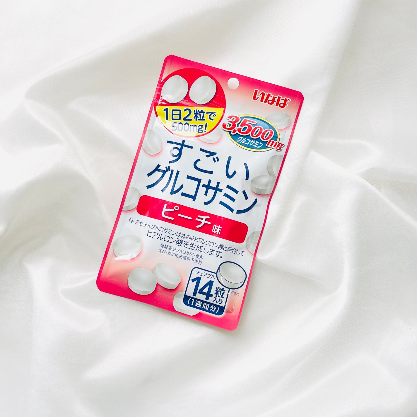 すごいグルコサミン ピーチ味 いなば食品