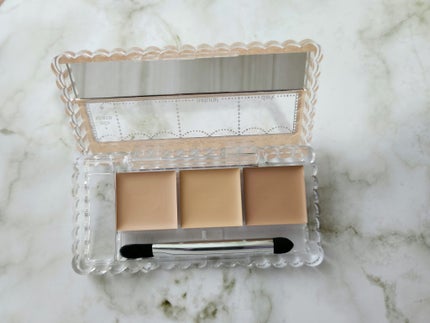 カラーミキシングコンシーラー/キャンメイク/パレットコンシーラーを使ったクチコミ(3枚目)