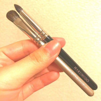 G533 アイシャドウ 尖り/Gシリーズ/メイクブラシを使ったクチコミ(1枚目)