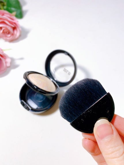 マーブルハイライター/LB/パウダーチークを使ったクチコミ(5枚目)