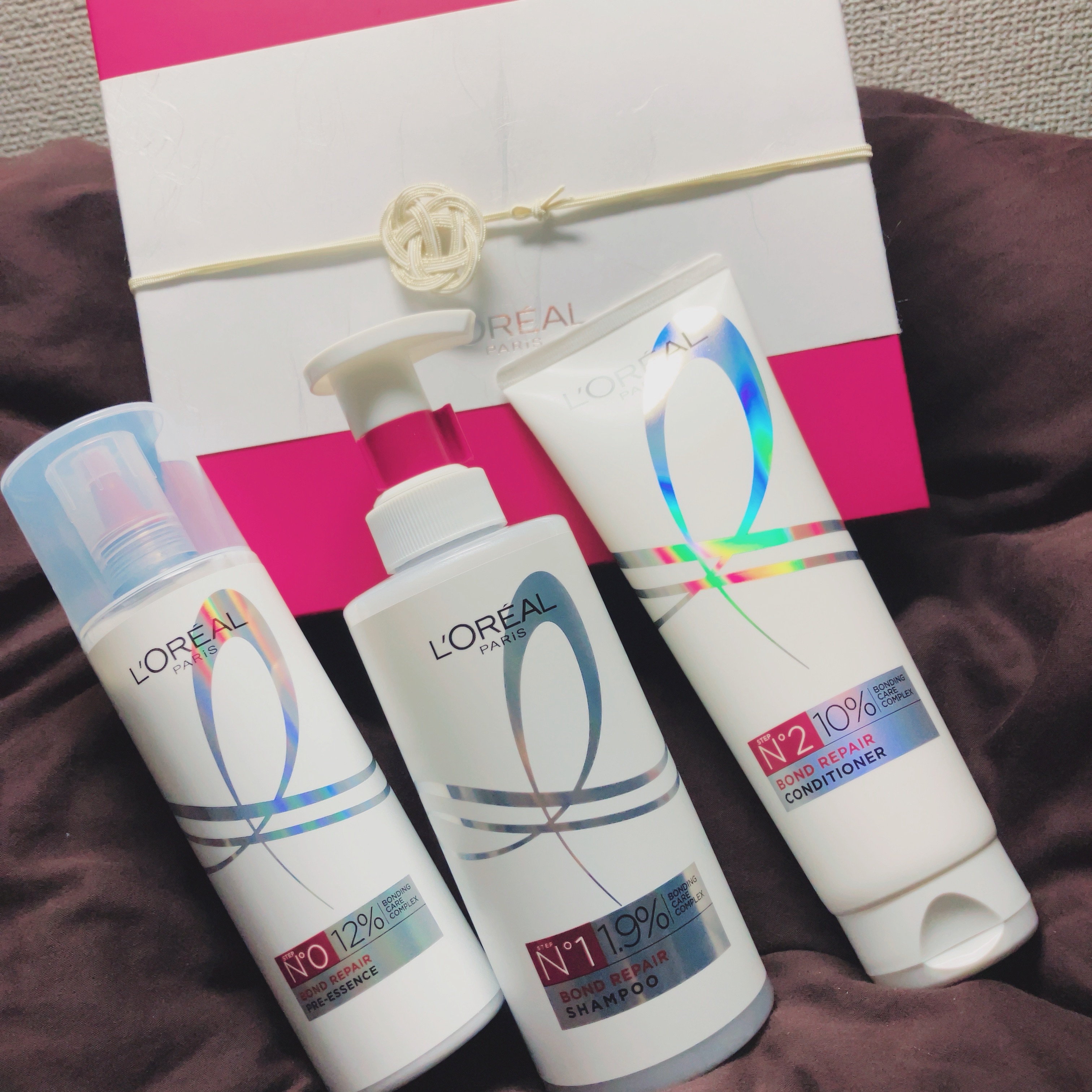 ロレアル パリ ボンド リペア シャンプー／コンディショナー/ロレアル パリ/市販シャンプーを使ったクチコミ（2枚目）