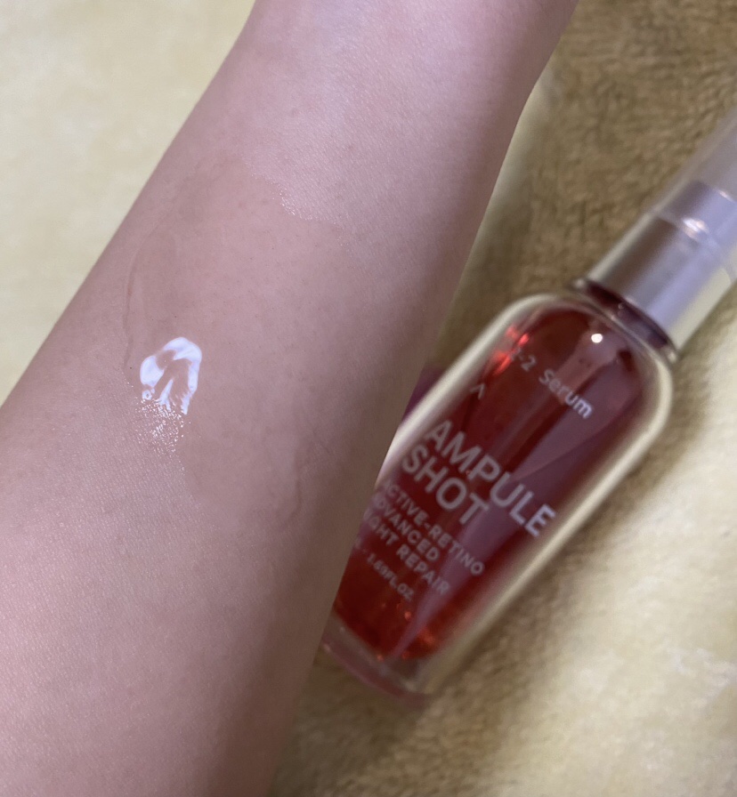 アクティブレチノ アドバンスト ナイトリペア セラム/AMPULE SHOT/美容液を使ったクチコミ（2枚目）