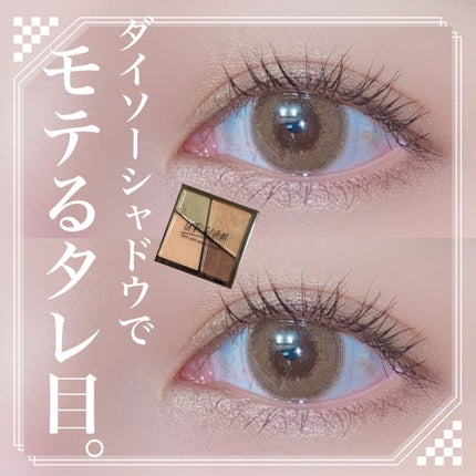 UR GLAM VELVET EYE COLOR PALETTE/U R GLAM/アイシャドウパレットを使ったクチコミ(1枚目)