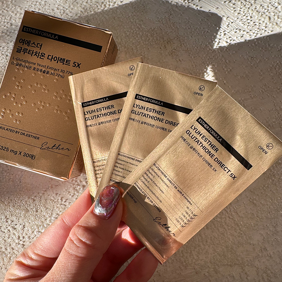 ヨエスターグルタチオンダイレクト５X/ESTHER FORMULA/美容サプリメントを使ったクチコミ（2枚目）