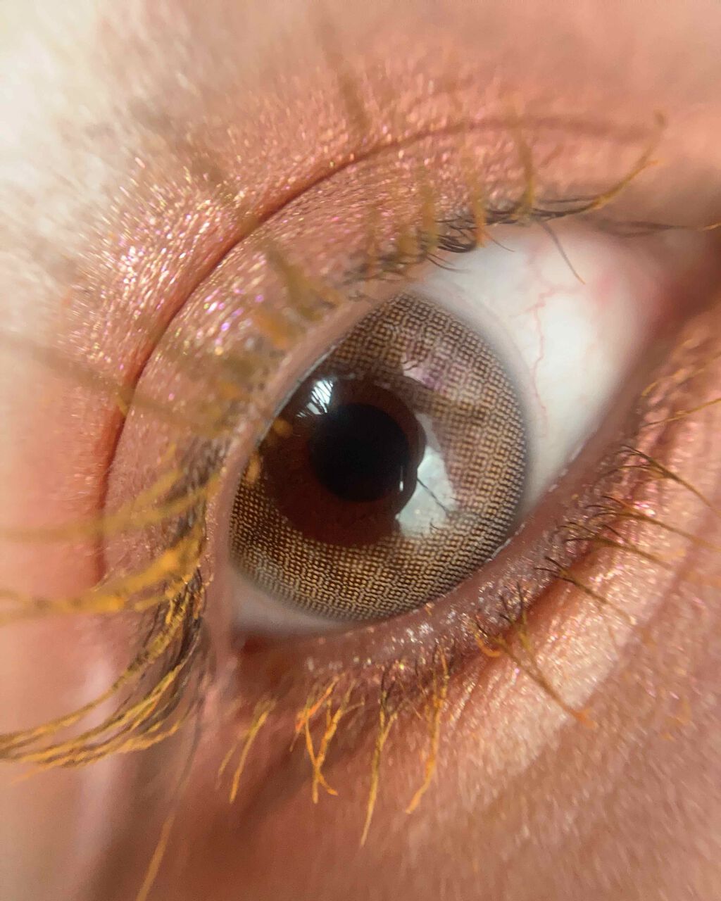 クーピー柄カラーマスカラ ピュアオレンジ/デコラガール/マスカラを使ったクチコミ（3枚目）