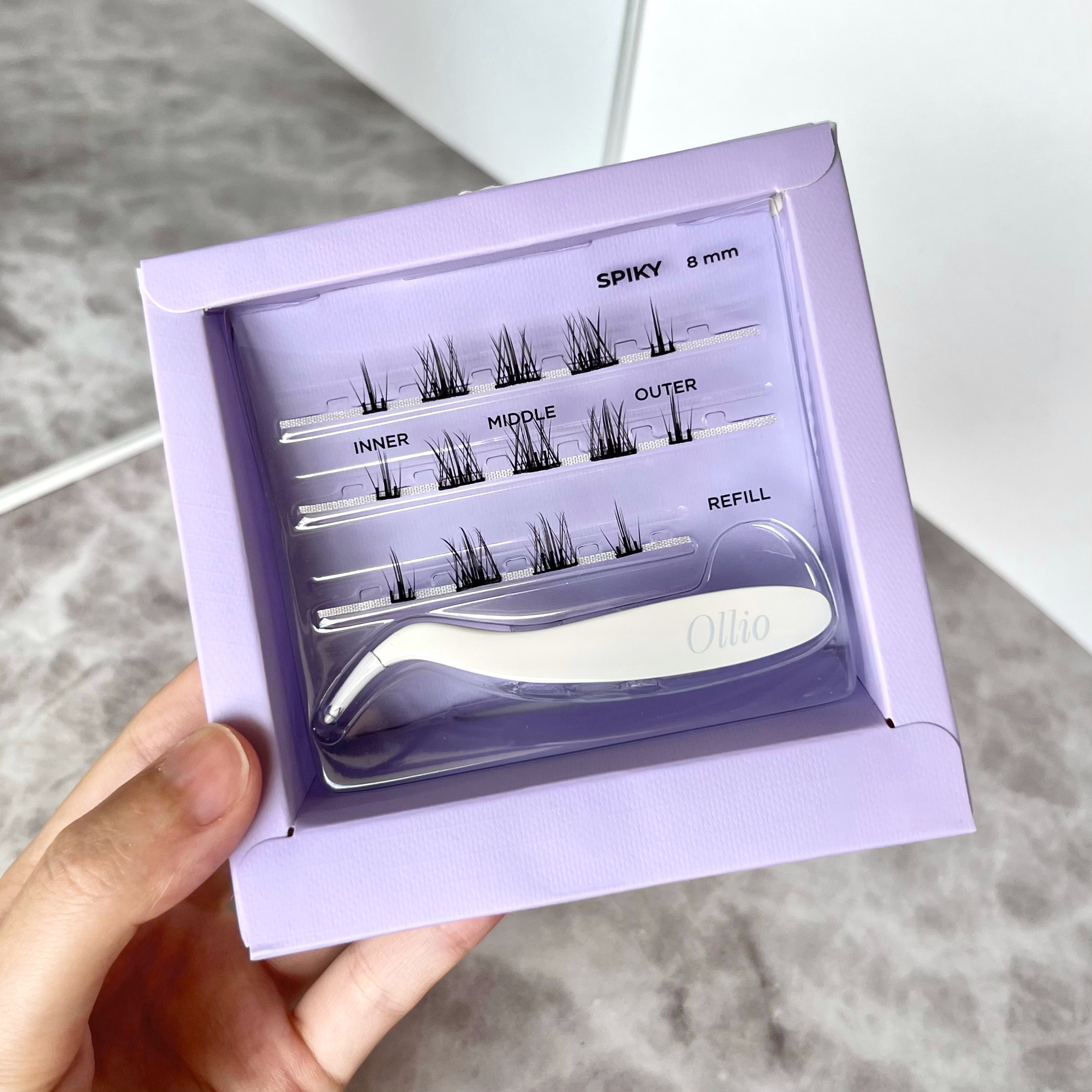 オーリオ初回キット Spiky/ollio/メイクアップキットを使ったクチコミ（1枚目）