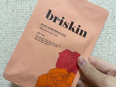 briskin Origin Nature Maskのクチコミ「❤️自然由来原料配合シートマスク❤️
.
.
briskin
Briskin Origin N.....」（2枚目）