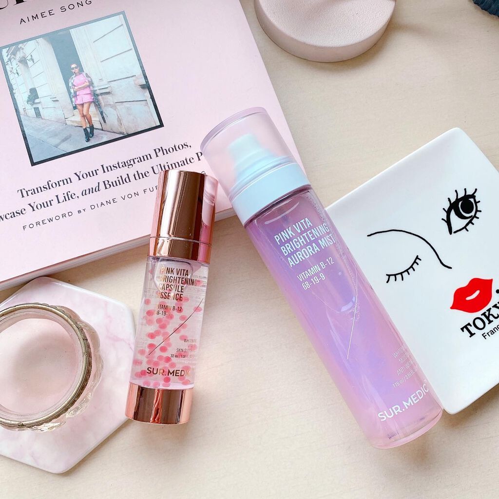 ピンクビタブライトニングカプセルエッセンス/NEOGEN/美容液を使ったクチコミ（1枚目）