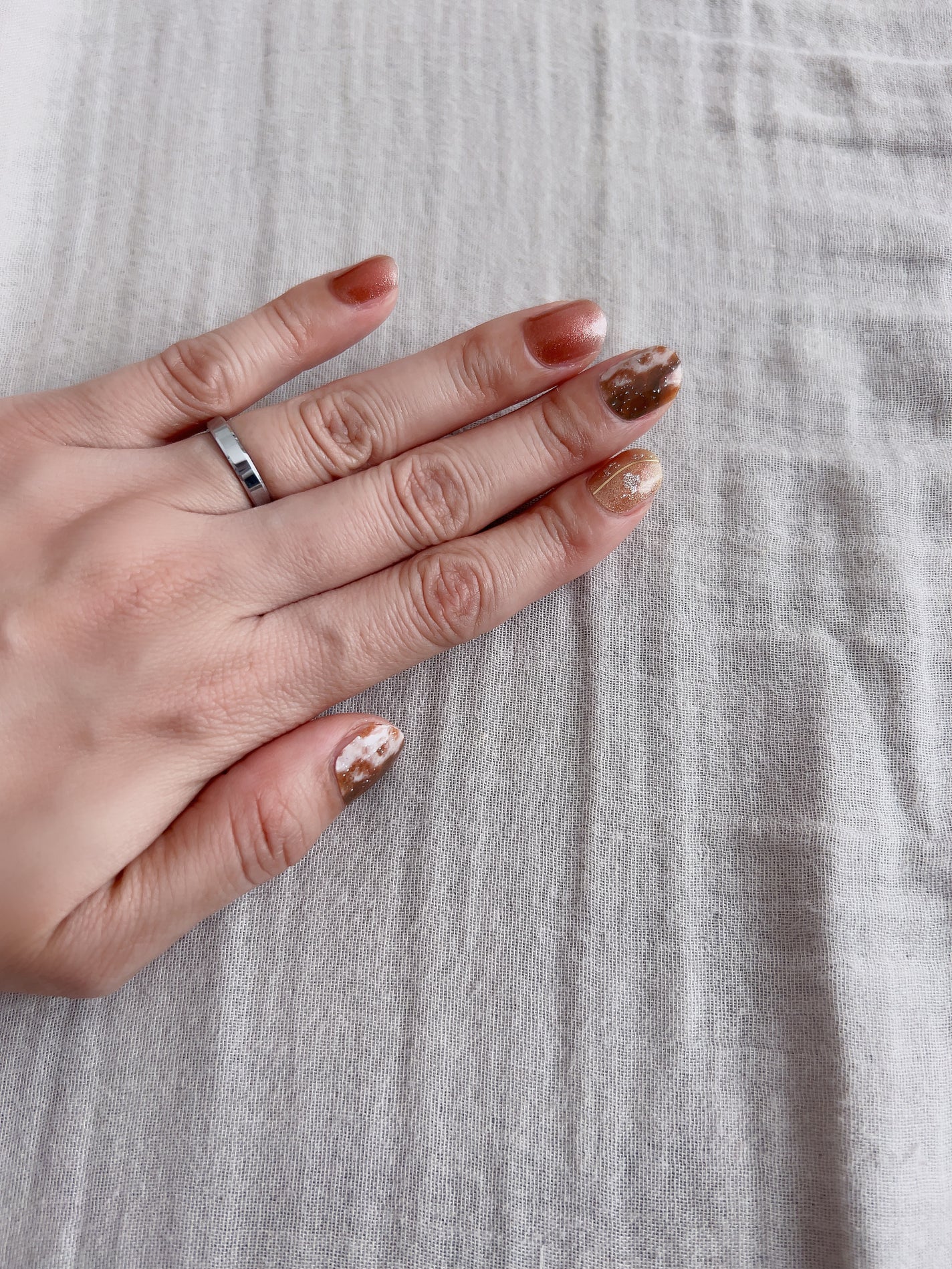 リアルジェルネイルシール/BEAUTY AVENUE/ネイルシールを使ったクチコミ(7枚目)