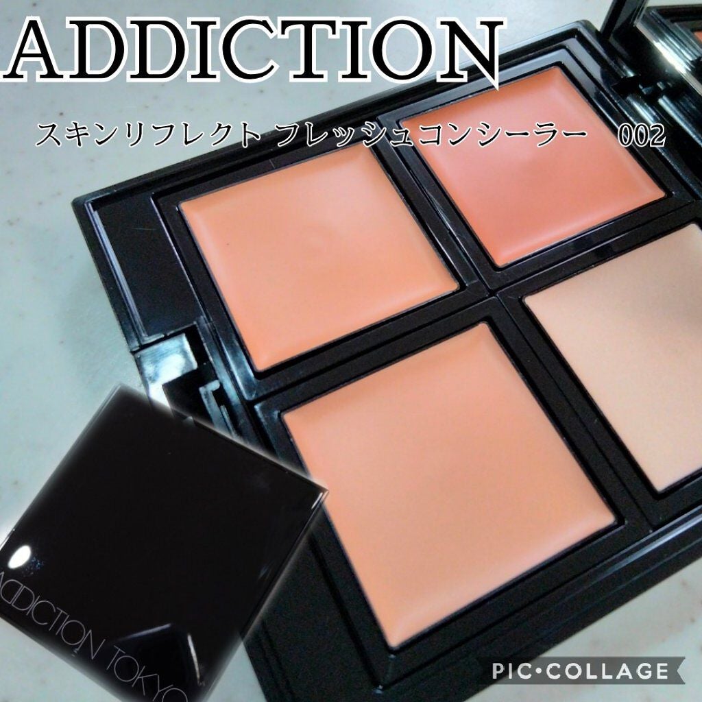 スキンリフレクト フレッシュ コンシーラー/ADDICTION/パレットコンシーラーを使ったクチコミ(1枚目)