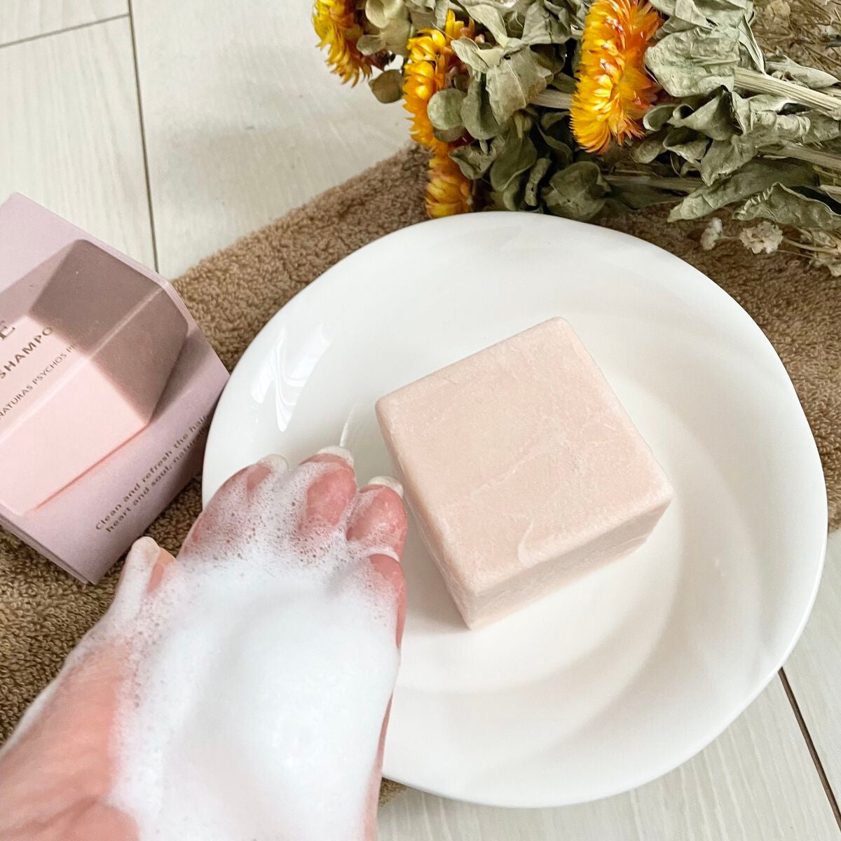 CUBEシャンプー smoky leafの⾹り/Naturas Psychos Product/市販シャンプーを使ったクチコミ(2枚目)