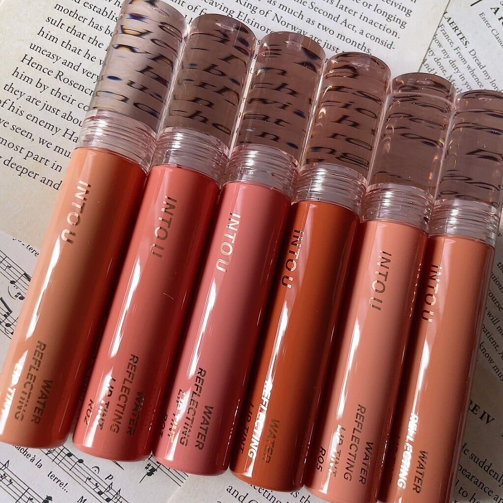 ウォーターリフレクティングリップティント/INTO U/リップティントを使ったクチコミ（2枚目）