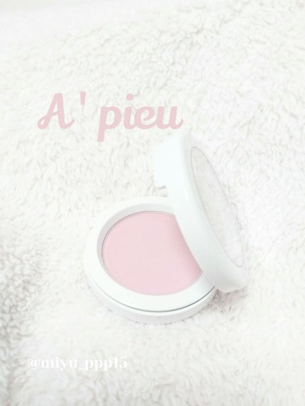 アピュー パステルブラッシャー/A’pieu/パウダーチークを使ったクチコミ(1枚目)