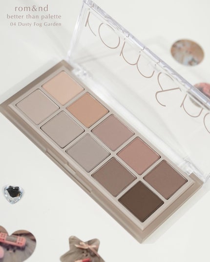 ベターザンパレット/rom&nd/アイシャドウパレットを使ったクチコミ(5枚目)