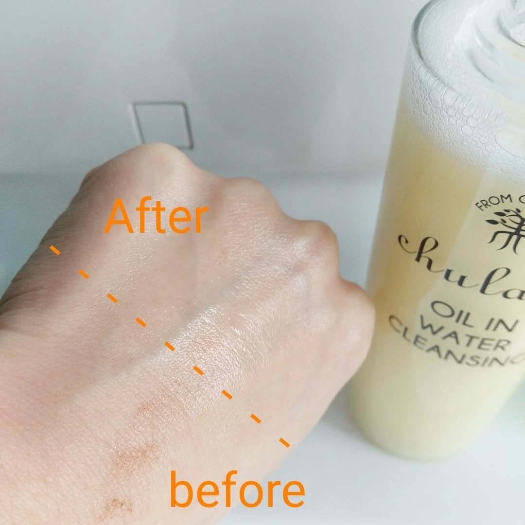 オイルインウォータークレンジング/ちゅらら/クレンジングウォーターを使ったクチコミ(6枚目)