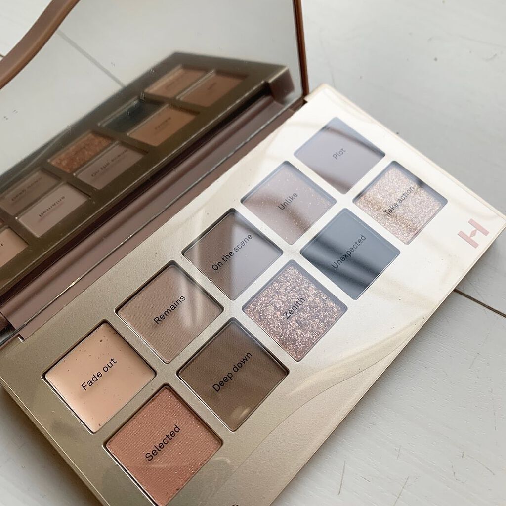 ニューデップスアイシャドウパレット/hince/アイシャドウパレットを使ったクチコミ(3枚目)