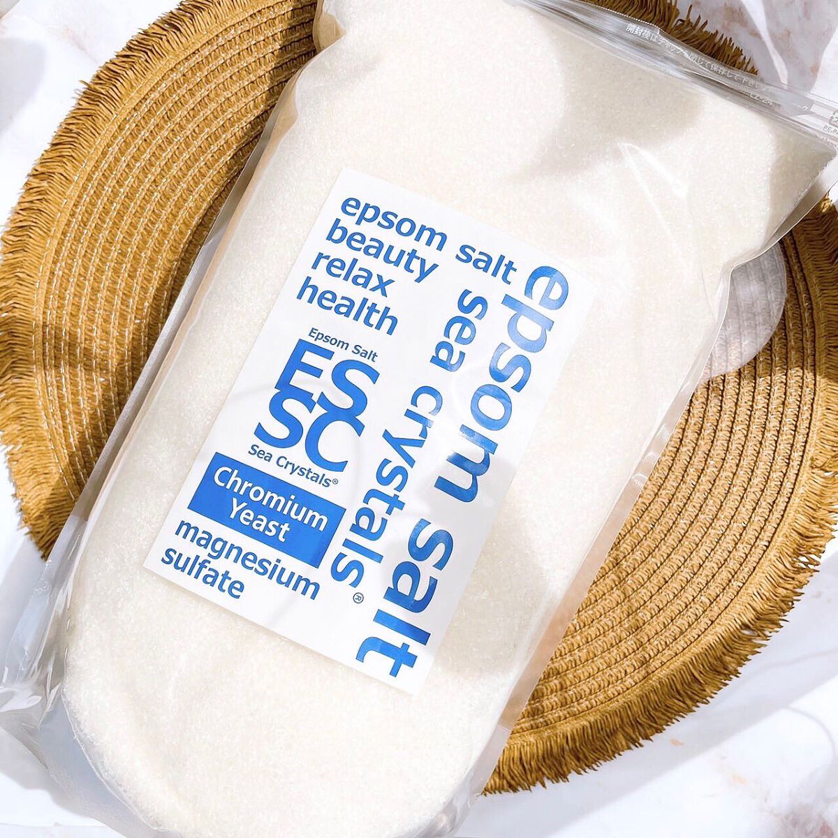 シークリスタルス エプソムソルト オリジナル/sea crystals/無機塩系入浴剤を使ったクチコミ（1枚目）