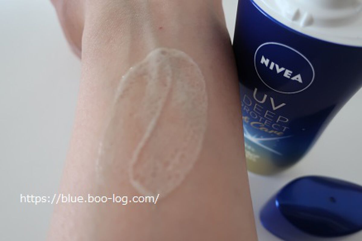 ニベアUV ディープ プロテクト＆ケア ジェル/ニベア/日焼け止めジェルを使ったクチコミ（2枚目）