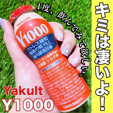 ヤクルト Y1000のクチコミ「あの店頭から一時期、消えた商品の話です🙌

野球選手も毎日、飲んでいる⁈

そう、我らの地元の.....」（1枚目）