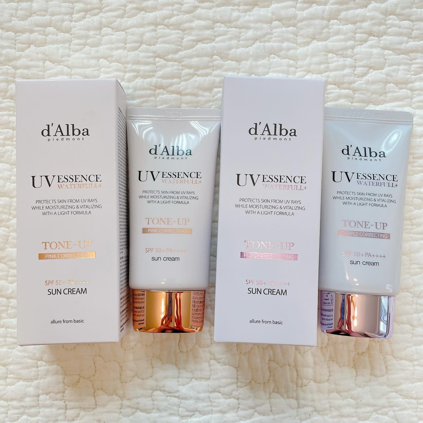 ウォータフルトーンアップサンクリーム/ダルバ/日焼け止めクリームを使ったクチコミ（1枚目）