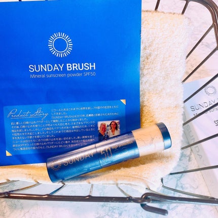 SUNDAY BRUSH /SUNDAY BRUSH/日焼け止めパウダーを使ったクチコミ(6枚目)