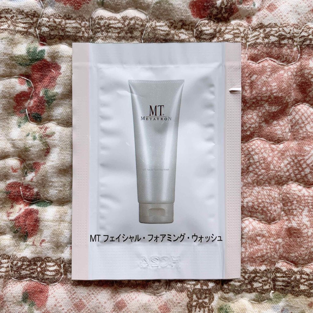 MT フェイシャル・フォアミング・ウォッシュ/MTメタトロン/洗顔フォームを使ったクチコミ（1枚目）