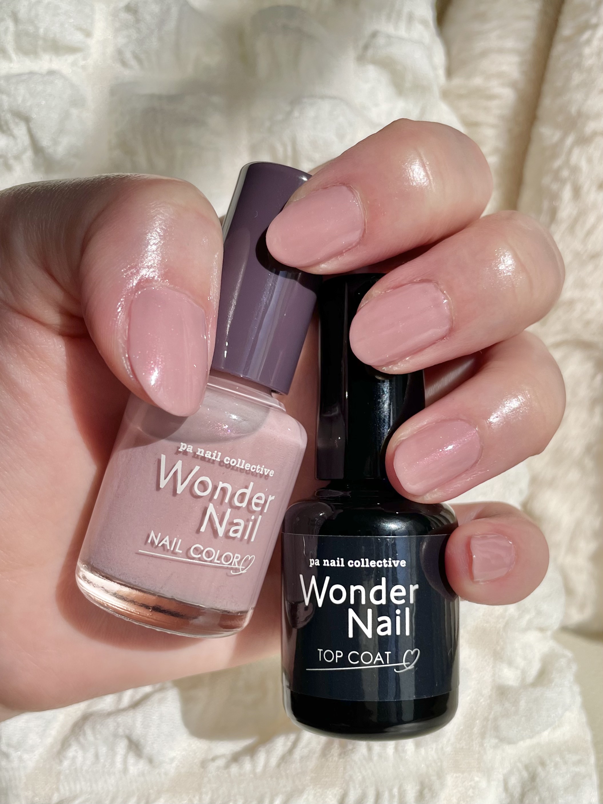 pa ワンダーネイル トップコート/pa nail collective/ネイルトップコートを使ったクチコミ（1枚目）