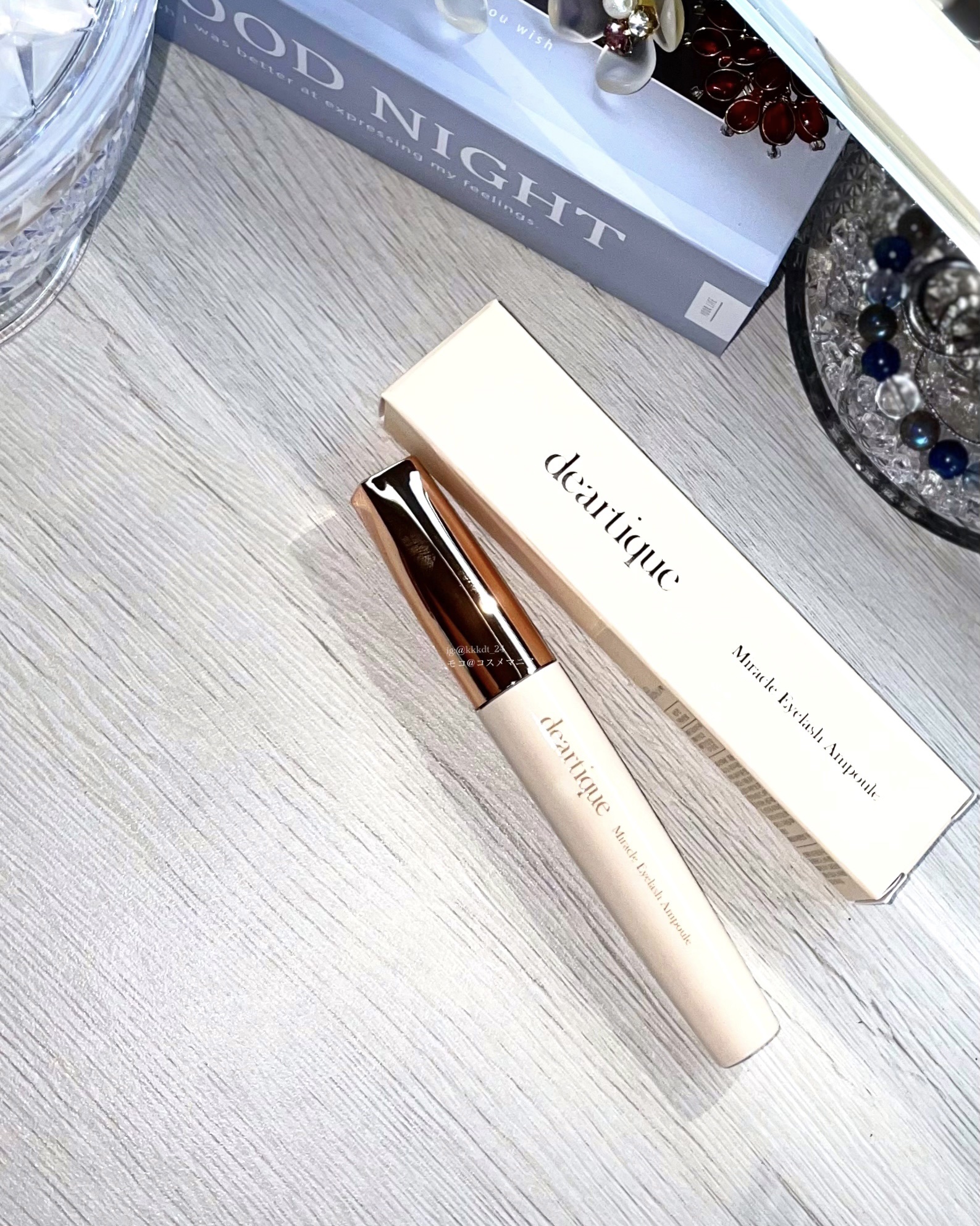 ミラクルアイラッシュアンプル/deartique/まつげ美容液を使ったクチコミ（2枚目）