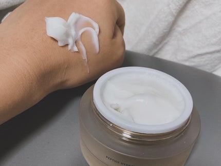 ペプチドハイドレーティングクリーム EX/favs/フェイスクリームを使ったクチコミ(1枚目)