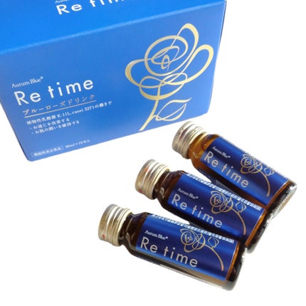 Re time ブルーローズドリンク/オーラムブルー/美容ドリンクを使ったクチコミ(1枚目)
