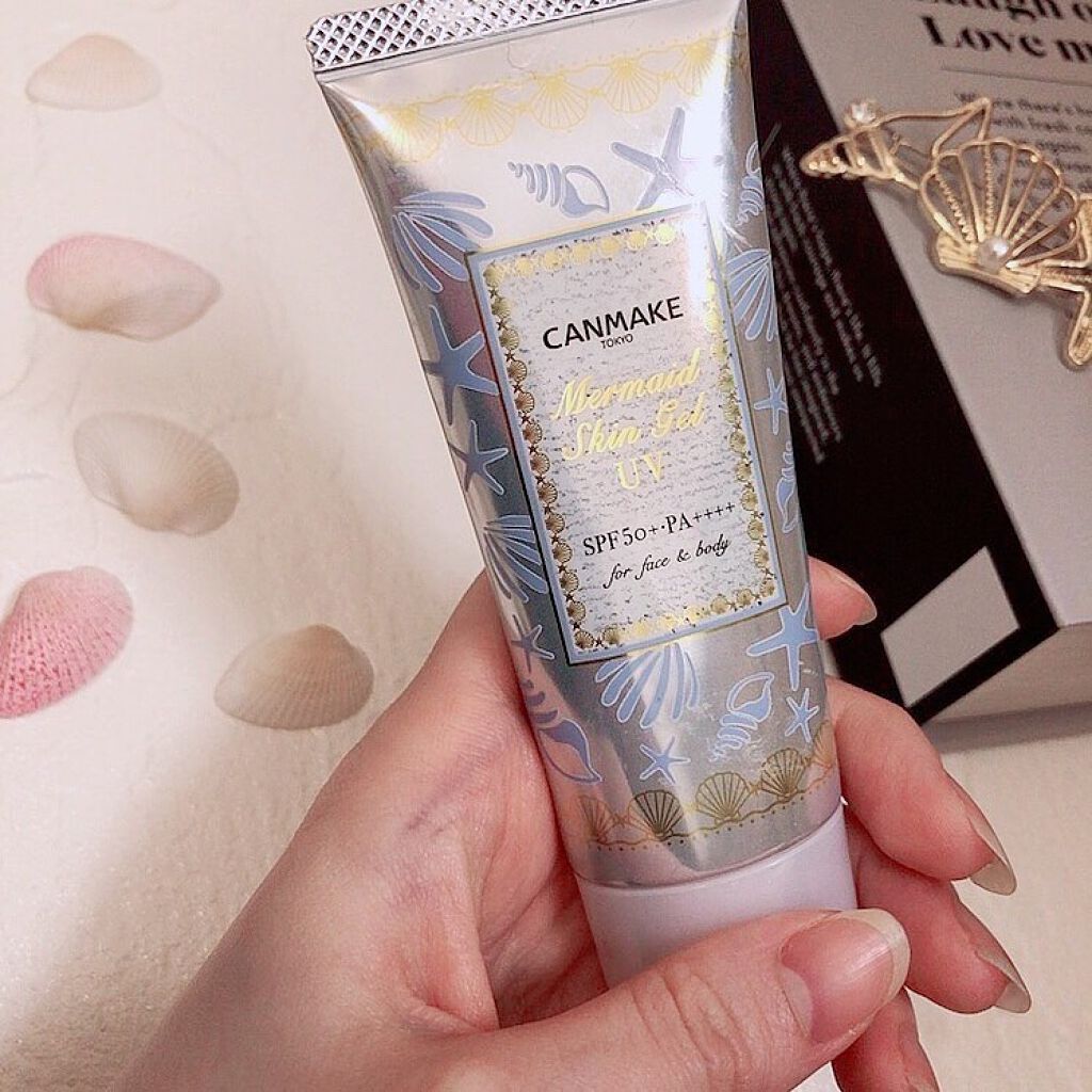 マーメイドスキンジェルUV/キャンメイク/日焼け止めジェルを使ったクチコミ(4枚目)