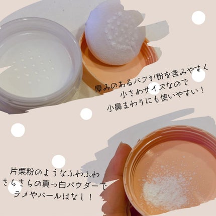 ライスエアパウダー/BLACK ROUGE/ルースパウダーを使ったクチコミ(2枚目)