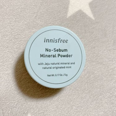 ノーセバム　ミネラルパウダー　N/innisfree/ルースパウダーを使ったクチコミ（1枚目）