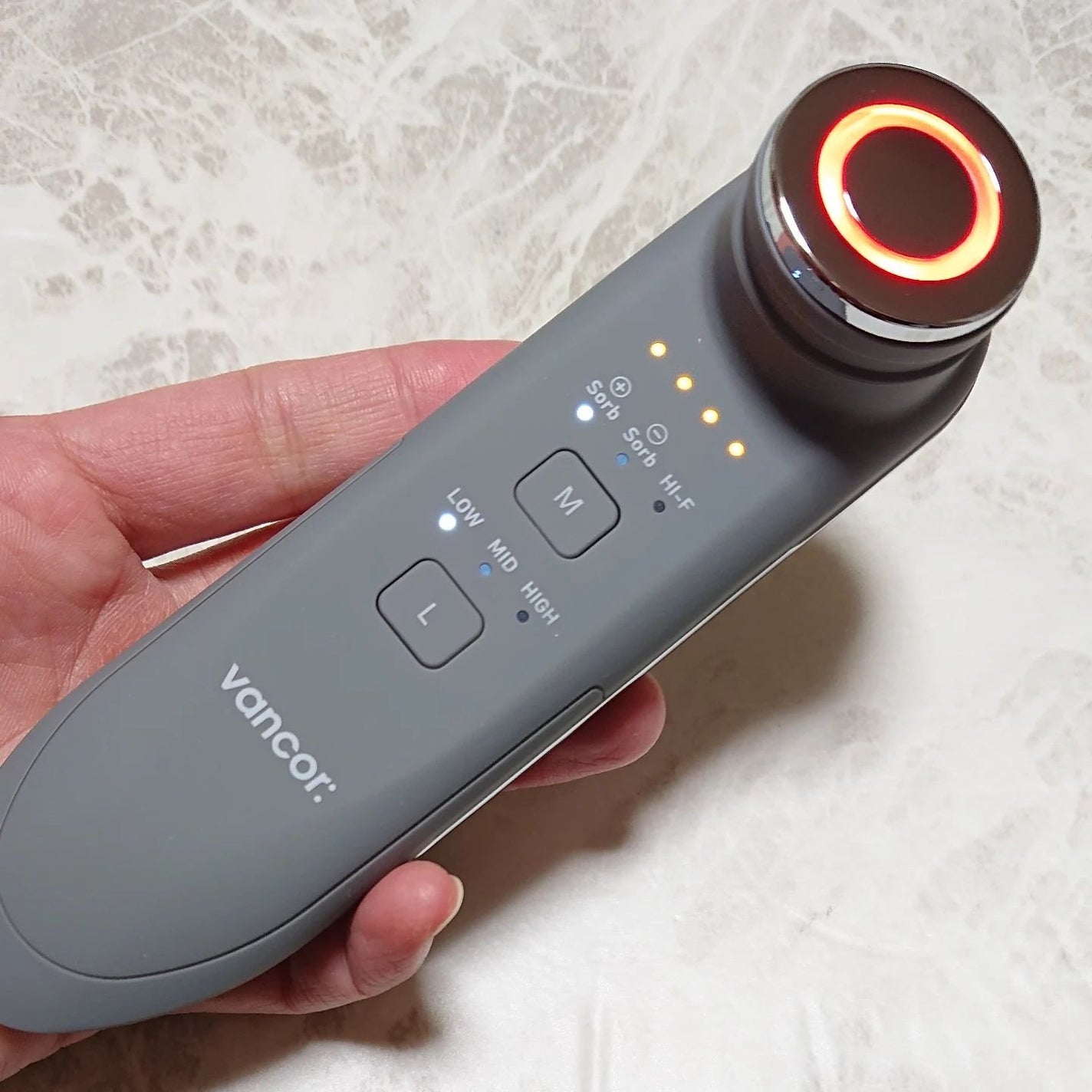 リリヒル美顔器/vancor(バンコル)/美顔器・マッサージを使ったクチコミ(4枚目)