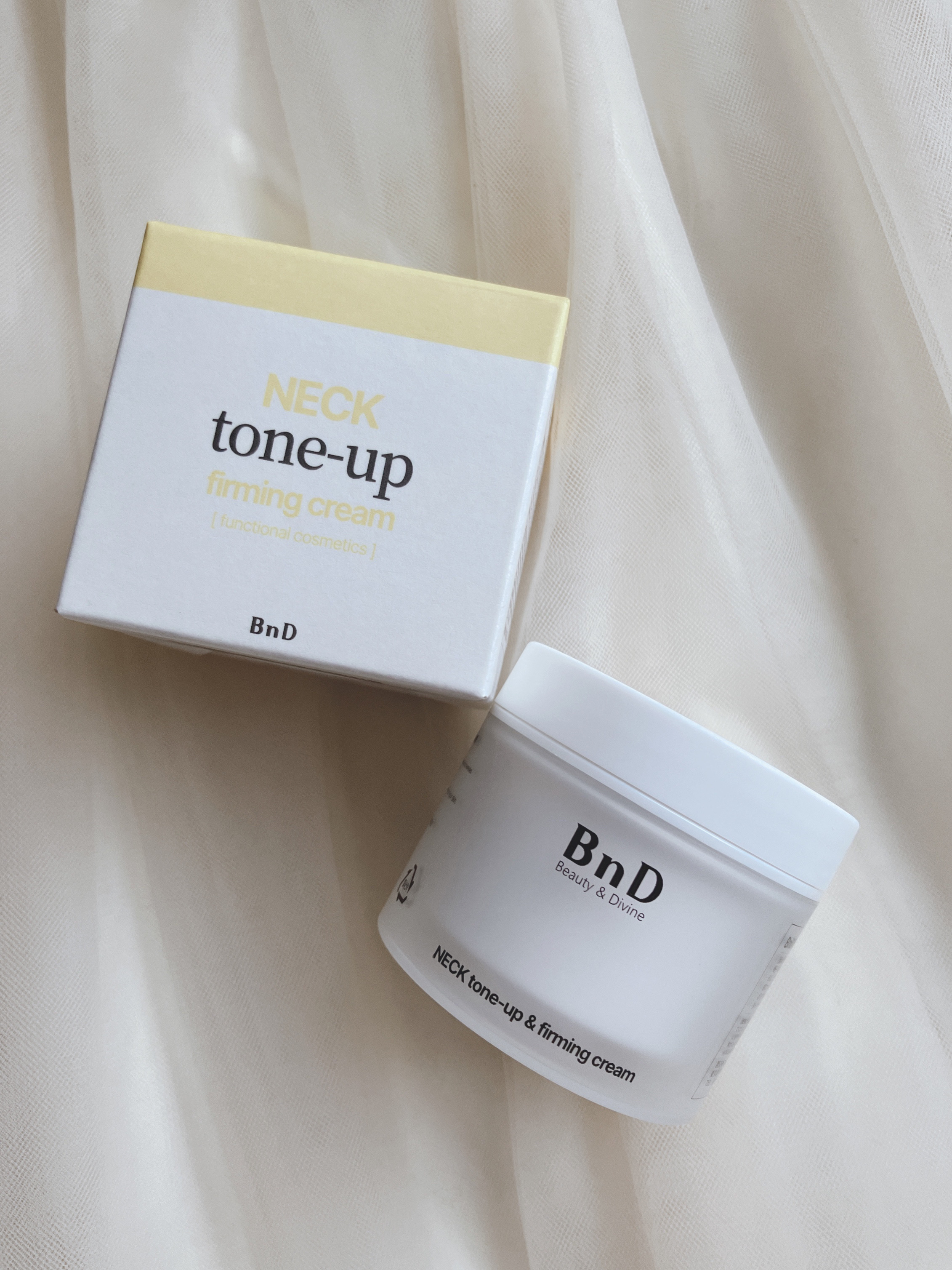 BnD ネックアイロン トーンアップ クリーム/BnD/ネック・デコルテケアを使ったクチコミ（1枚目）