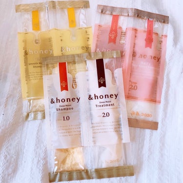 &honey Melty モイストリペア シャンプー1.0／モイストリペア ヘアトリートメント2.0/&honey/シャンプー・コンディショナーを使ったクチコミ（1枚目）