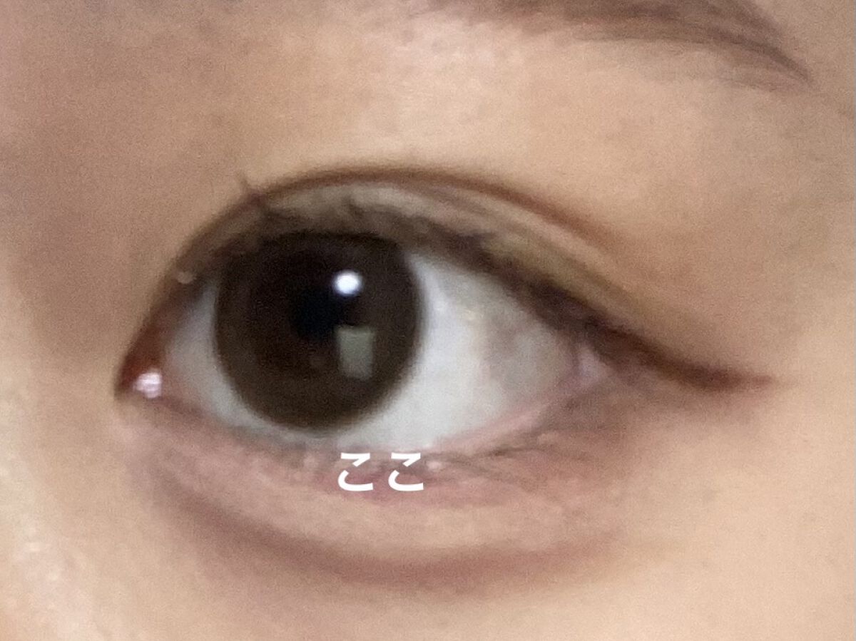 描くふたえアイライナー/CEZANNE/リキッドアイライナーを使ったクチコミ（2枚目）