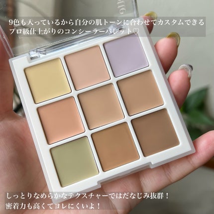 プロコンシーラーパレット/dasique/パレットコンシーラーを使ったクチコミ(2枚目)