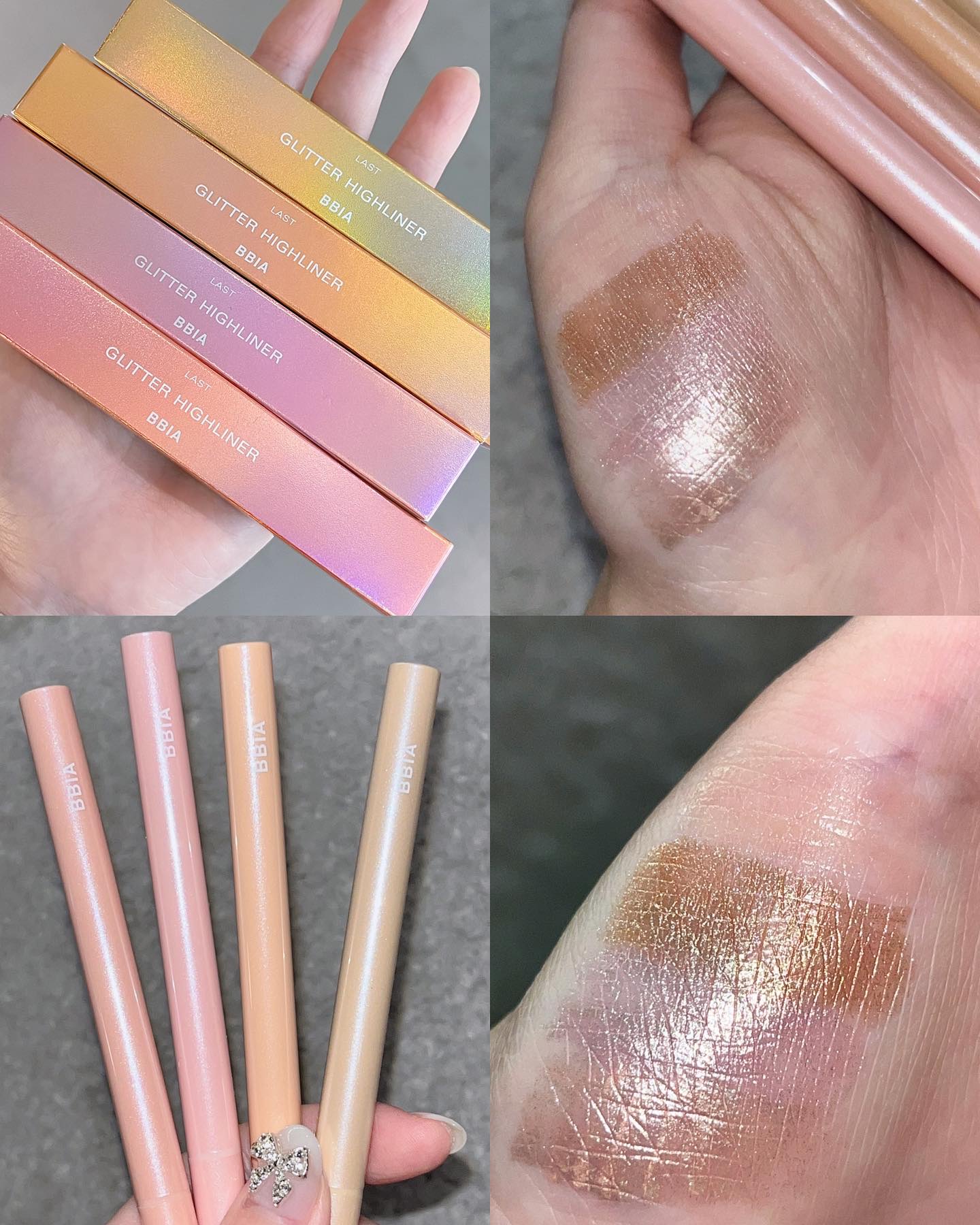 ラストグリッターハイライナー 03 デューイピンク/BBIA/リキッドアイライナーを使ったクチコミ（2枚目）