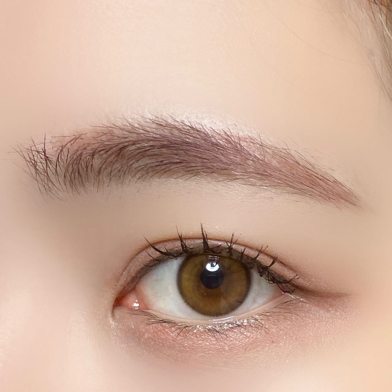 ハンオールブロウカラ/rom&nd/眉マスカラを使ったクチコミ(3枚目)