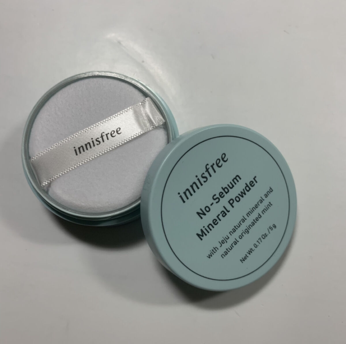 ノーセバム ミネラルパウダー/innisfree/ルースパウダーを使ったクチコミ（1枚目）