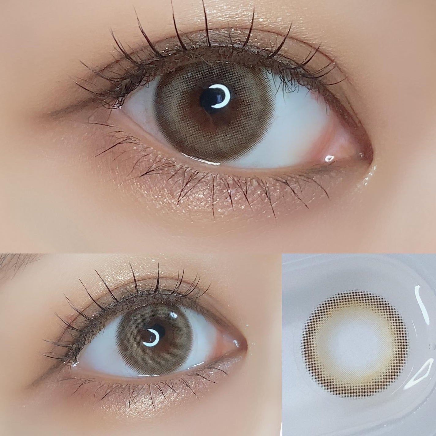 One & Only Kristin/Hapa kristin/カラーコンタクトレンズを使ったクチコミ(3枚目)