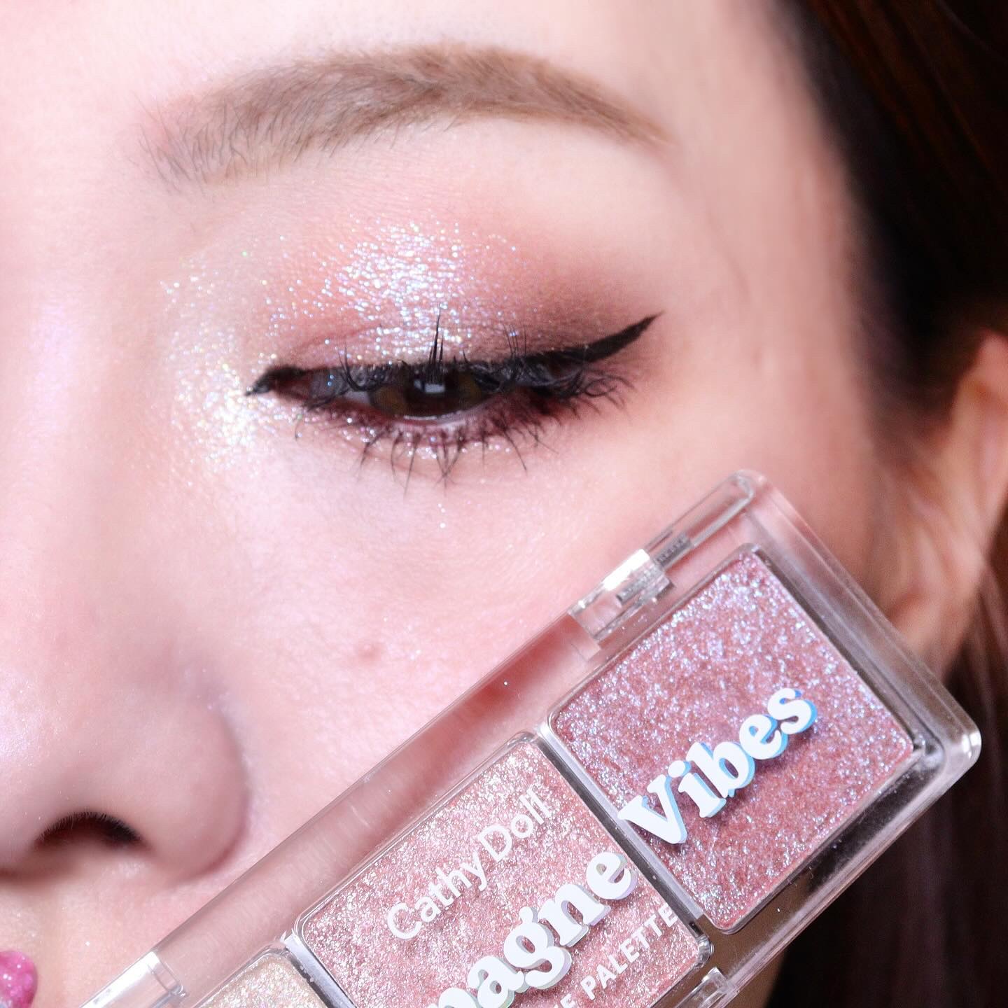 シアーアラウンド トリオ アイシャドウパレット/CathyDoll/アイシャドウパレットを使ったクチコミ（2枚目）