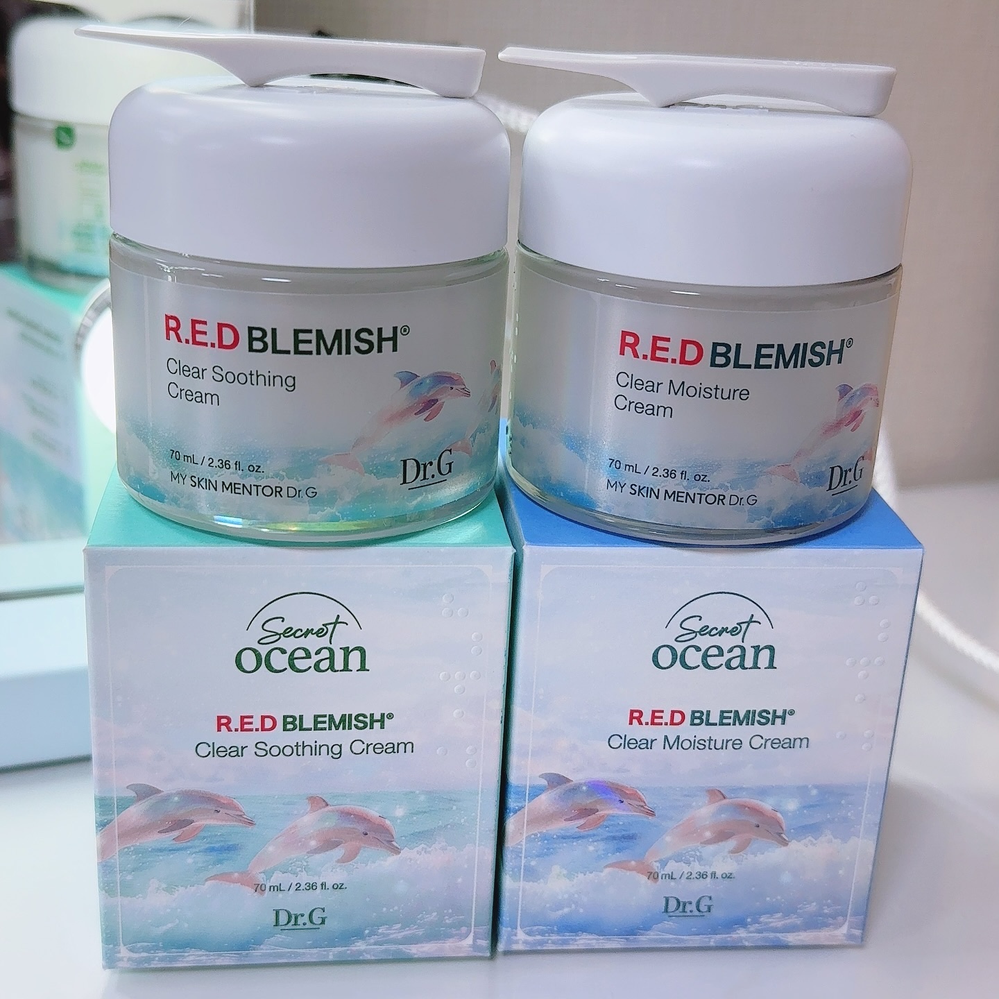 レッドブレミッシュ クリアスージングクリーム/Dr.G/フェイスクリームを使ったクチコミ（2枚目）